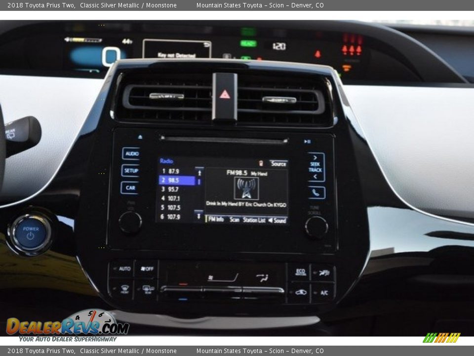 Controls of 2018 Toyota Prius Two Photo #6