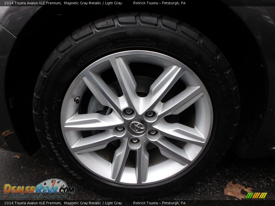 2014 Toyota Avalon XLE Premium Magnetic Gray Metallic / Light Gray Photo #16