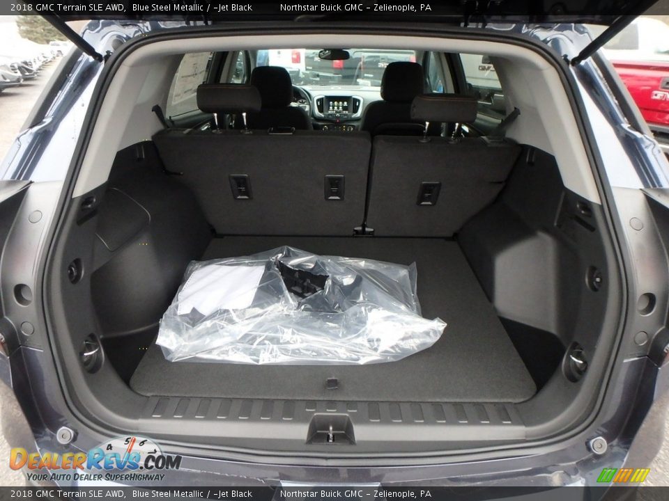 2018 GMC Terrain SLE AWD Blue Steel Metallic / ­Jet Black Photo #7