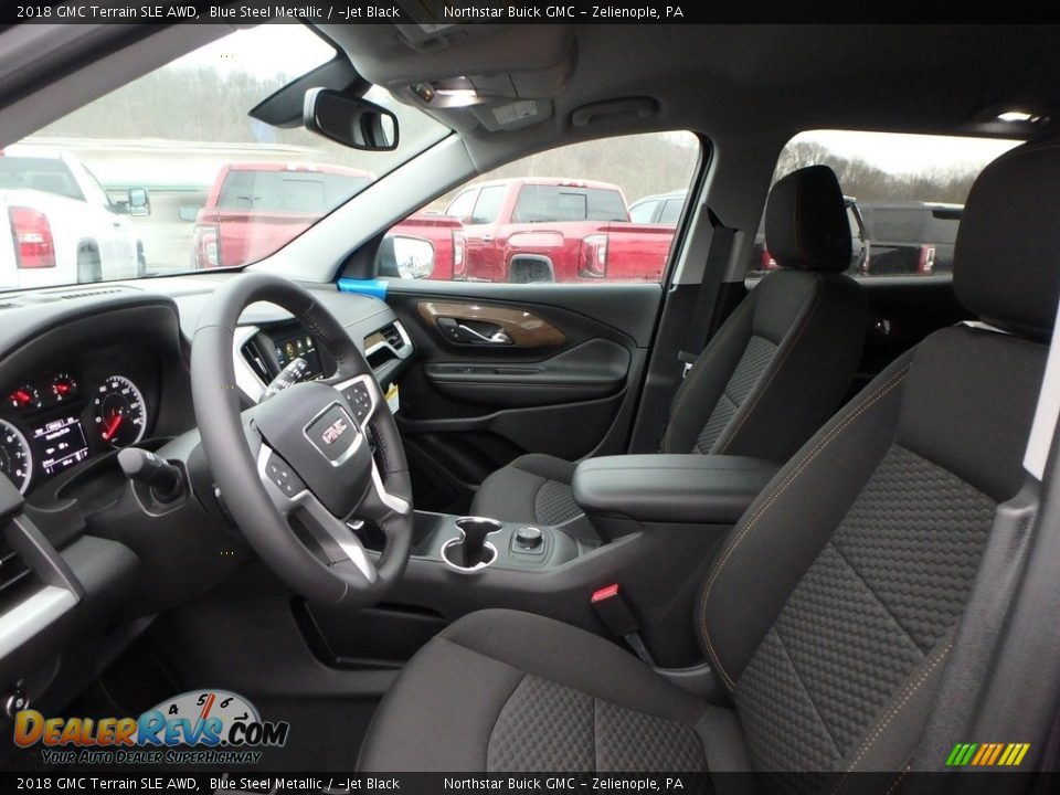 2018 GMC Terrain SLE AWD Blue Steel Metallic / ­Jet Black Photo #11