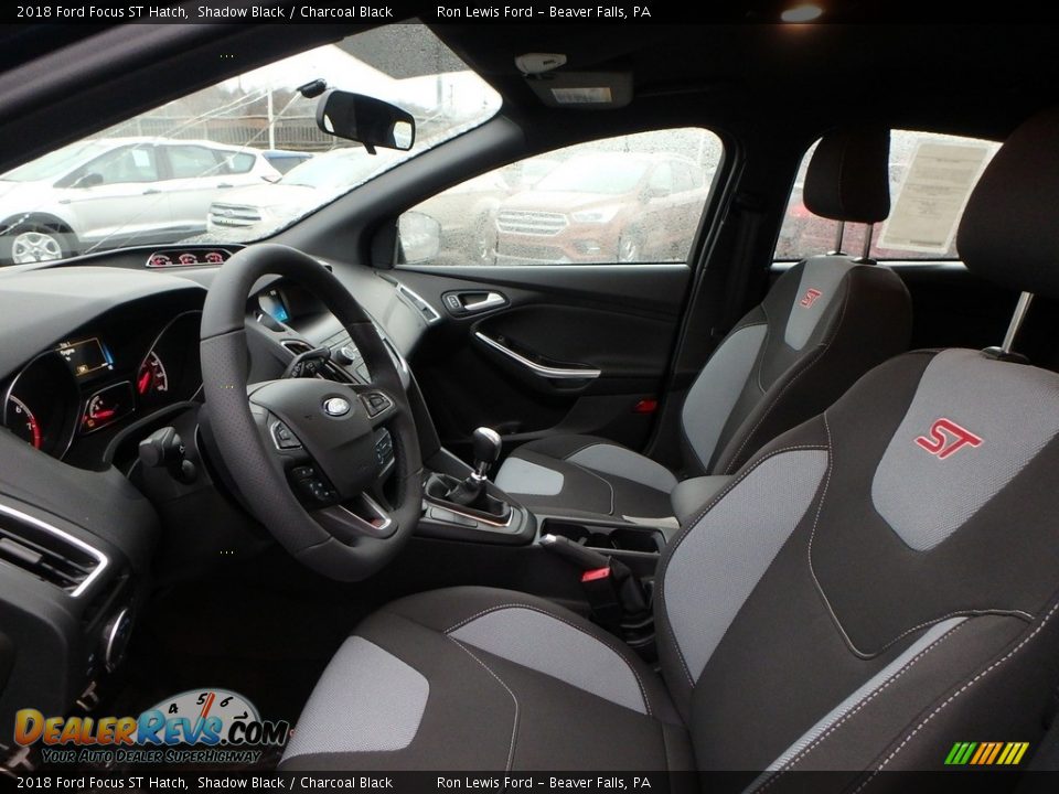 Front Seat of 2018 Ford Focus ST Hatch Photo #12