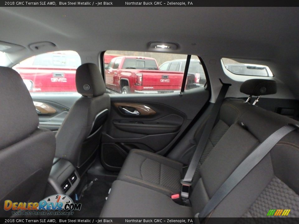 2018 GMC Terrain SLE AWD Blue Steel Metallic / ­Jet Black Photo #12