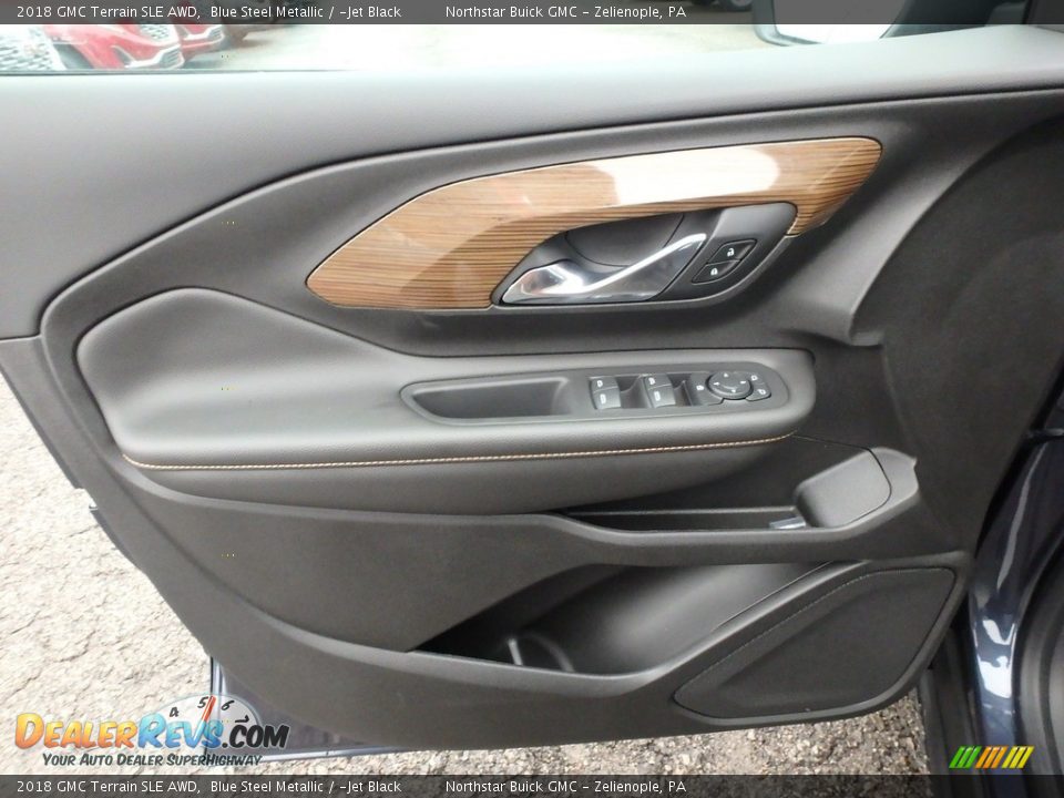 2018 GMC Terrain SLE AWD Blue Steel Metallic / ­Jet Black Photo #14