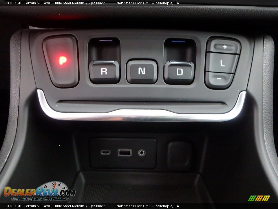 2018 GMC Terrain SLE AWD Blue Steel Metallic / ­Jet Black Photo #18