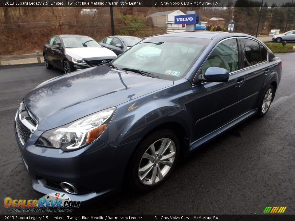 2013 Subaru Legacy 2.5i Limited Twilight Blue Metallic / Warm Ivory Leather Photo #7