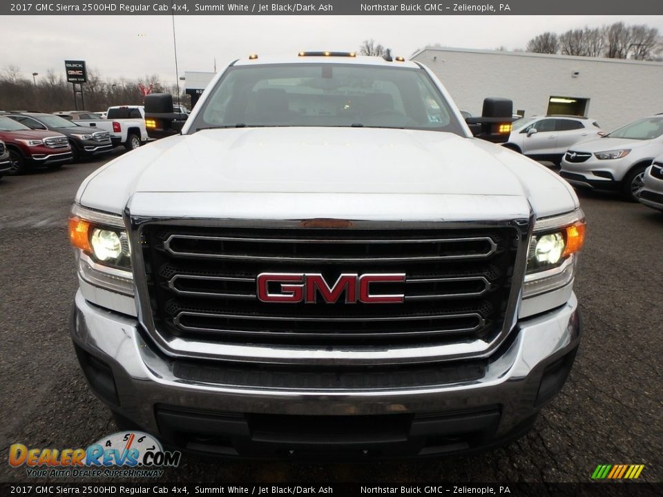 2017 GMC Sierra 2500HD Regular Cab 4x4 Summit White / Jet Black/Dark Ash Photo #2