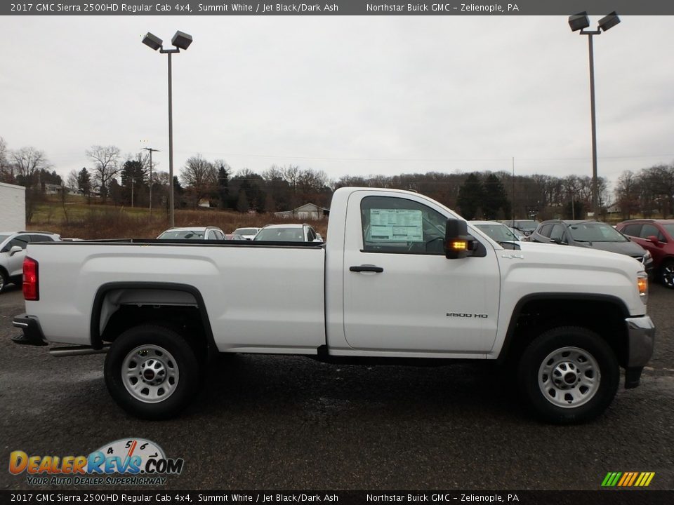 Summit White 2017 GMC Sierra 2500HD Regular Cab 4x4 Photo #4