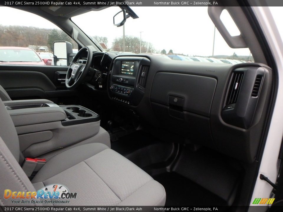 2017 GMC Sierra 2500HD Regular Cab 4x4 Summit White / Jet Black/Dark Ash Photo #5