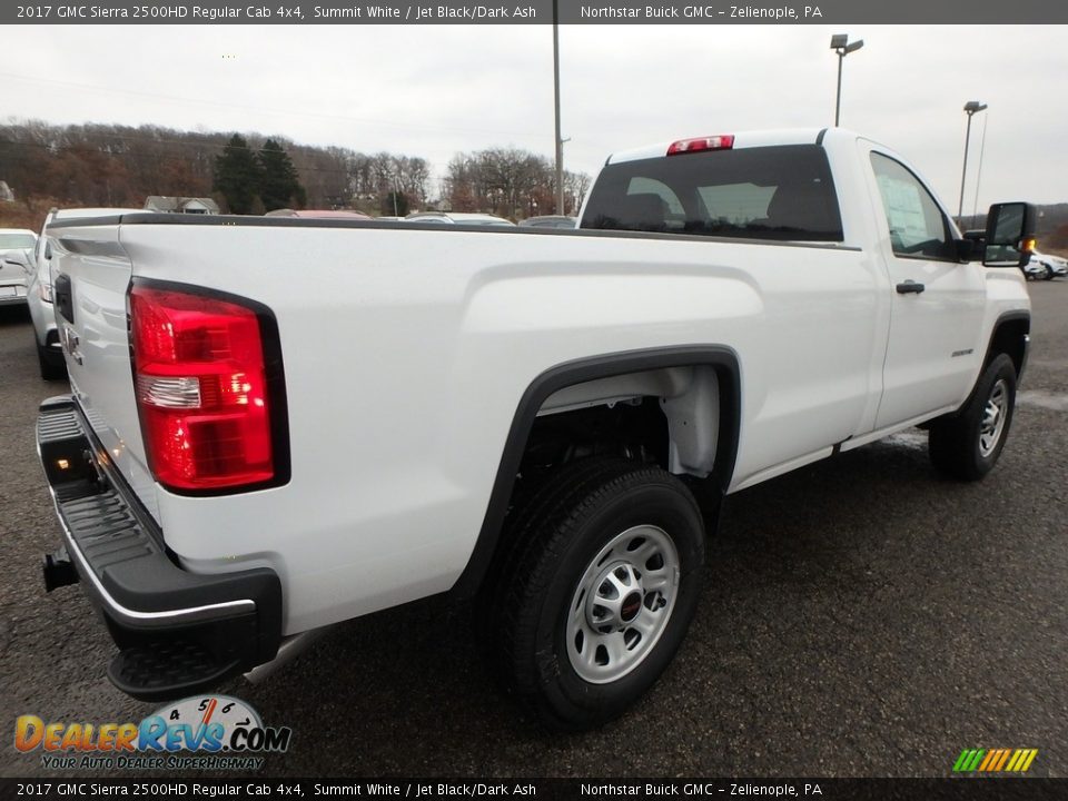 2017 GMC Sierra 2500HD Regular Cab 4x4 Summit White / Jet Black/Dark Ash Photo #7