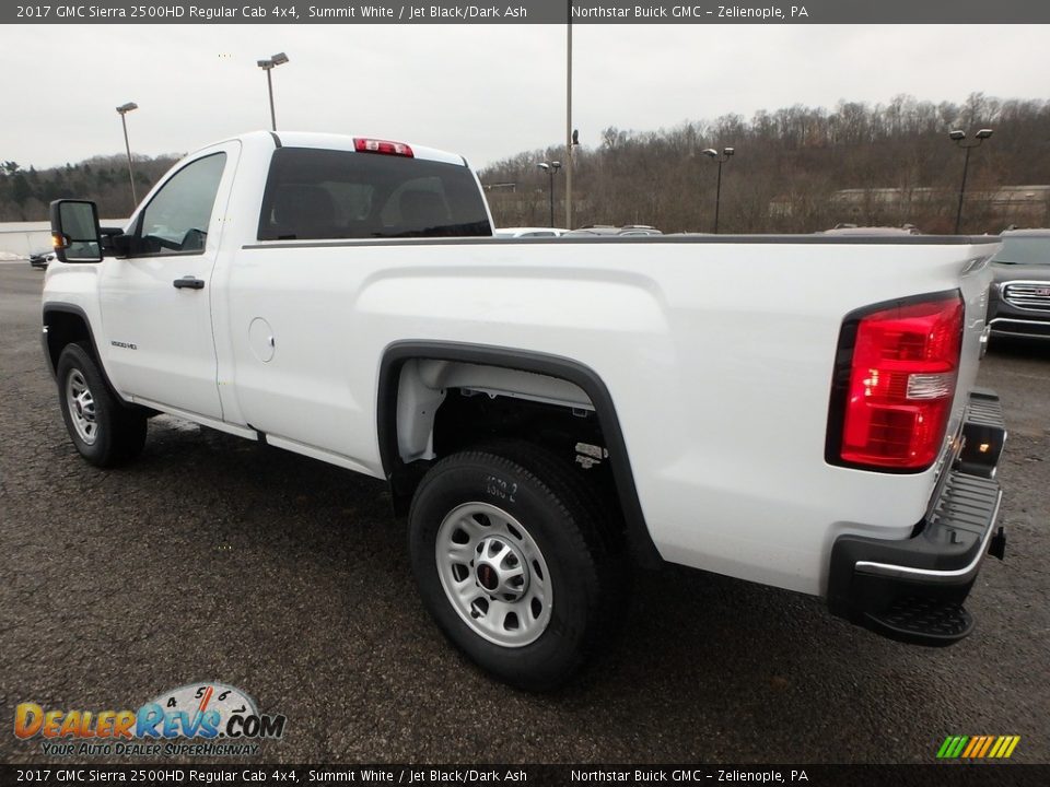 2017 GMC Sierra 2500HD Regular Cab 4x4 Summit White / Jet Black/Dark Ash Photo #10