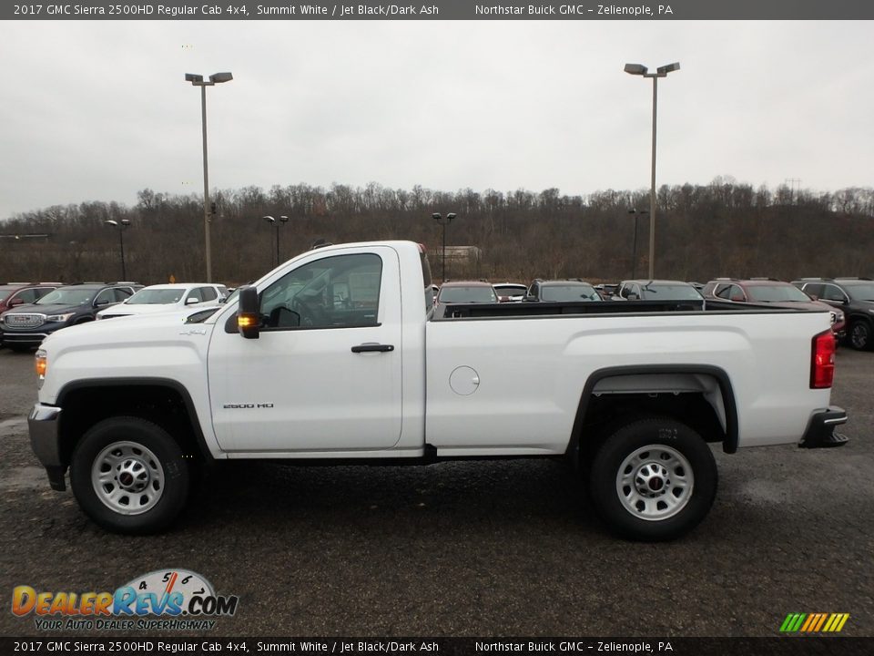 Summit White 2017 GMC Sierra 2500HD Regular Cab 4x4 Photo #11