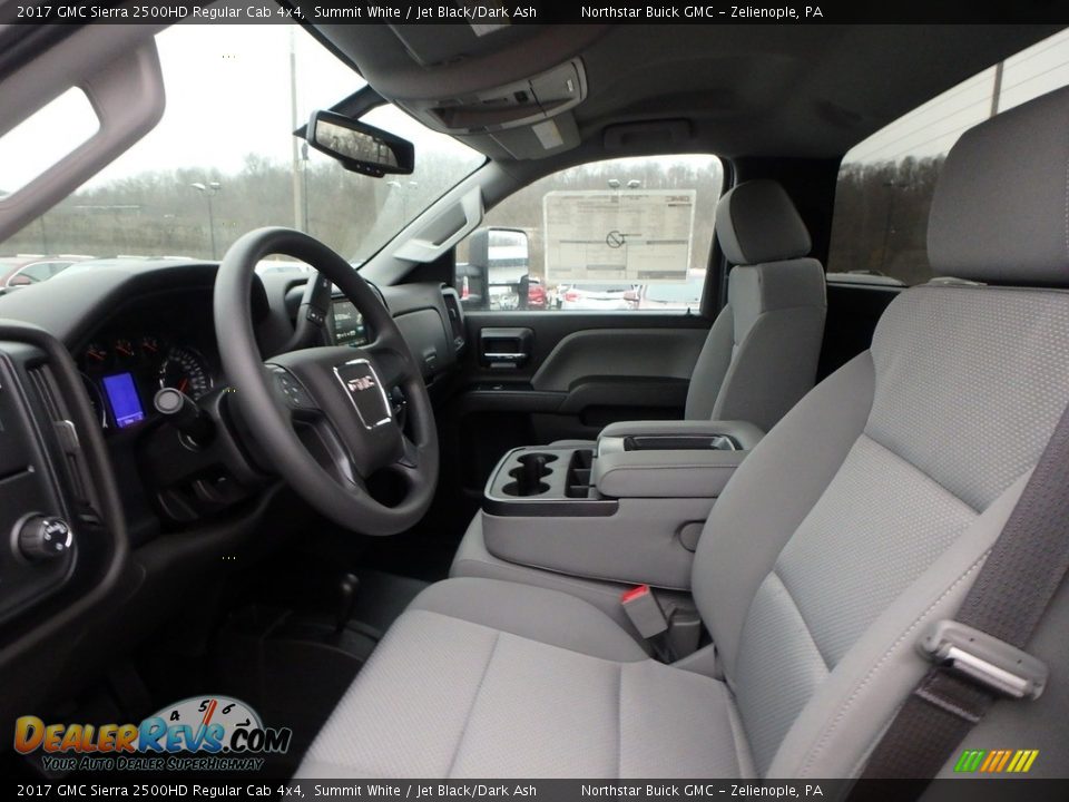 2017 GMC Sierra 2500HD Regular Cab 4x4 Summit White / Jet Black/Dark Ash Photo #13