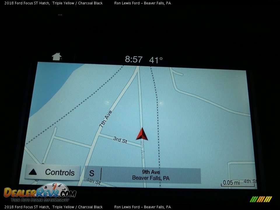 Navigation of 2018 Ford Focus ST Hatch Photo #20