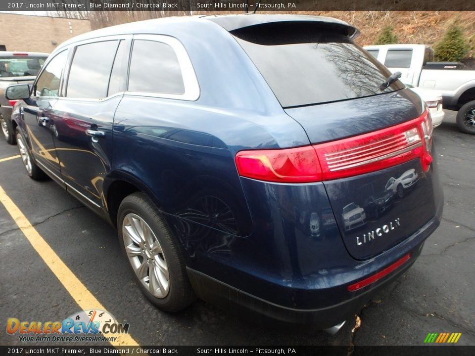 2017 Lincoln MKT Premier Blue Diamond / Charcoal Black Photo #2