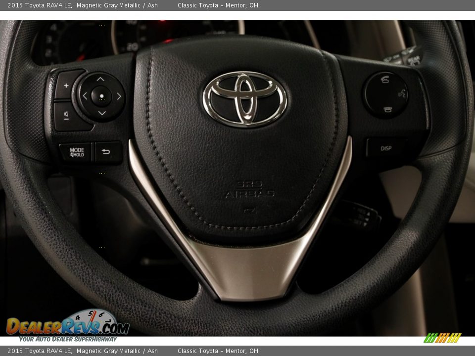 2015 Toyota RAV4 LE Magnetic Gray Metallic / Ash Photo #6