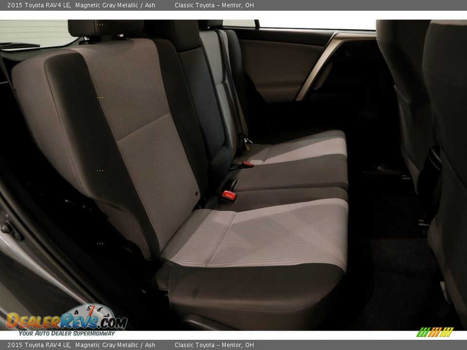 2015 Toyota RAV4 LE Magnetic Gray Metallic / Ash Photo #13