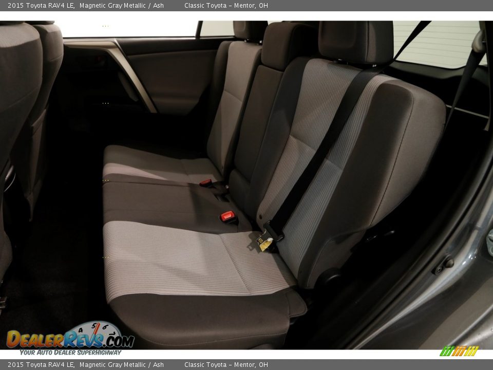 2015 Toyota RAV4 LE Magnetic Gray Metallic / Ash Photo #14