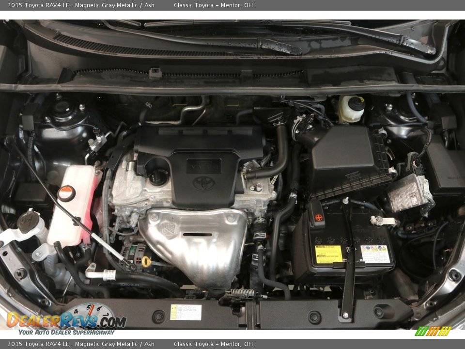 2015 Toyota RAV4 LE Magnetic Gray Metallic / Ash Photo #16