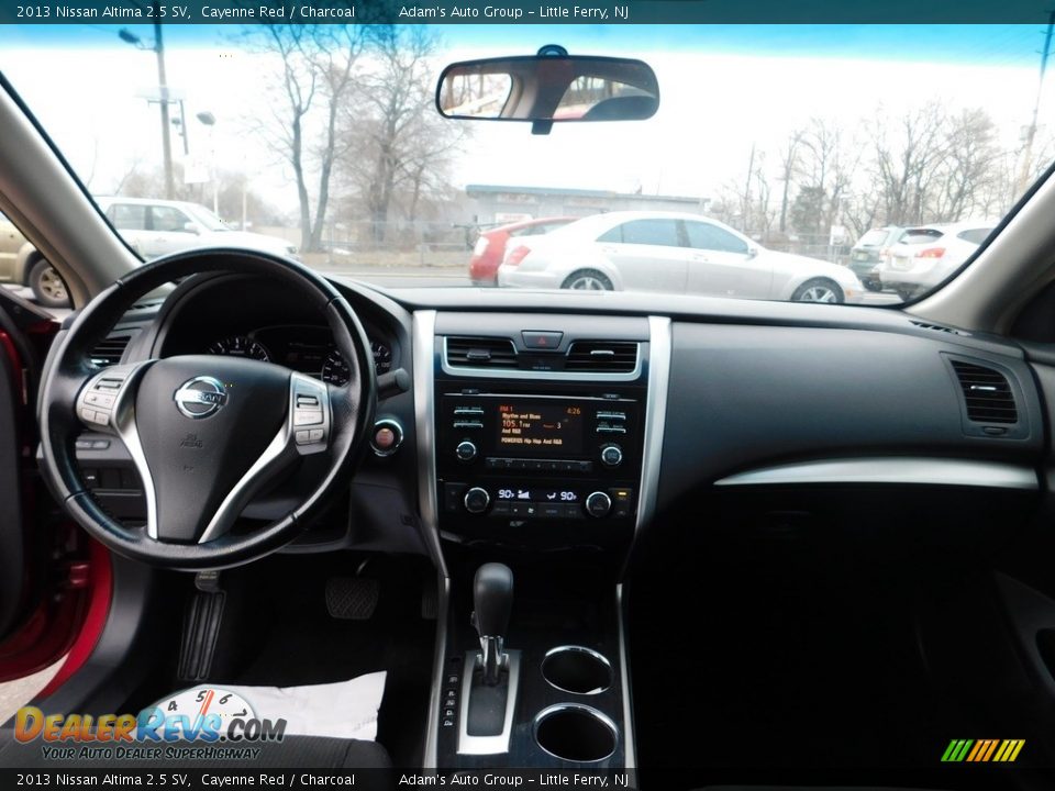 2013 Nissan Altima 2.5 SV Cayenne Red / Charcoal Photo #14