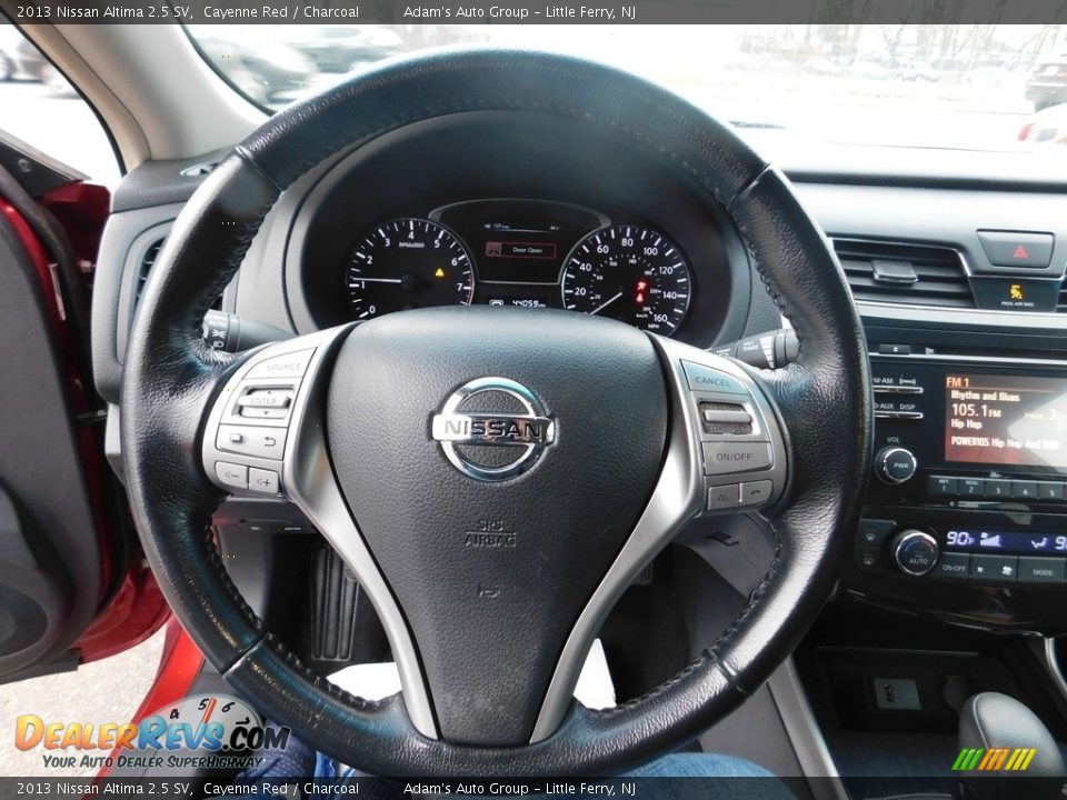 2013 Nissan Altima 2.5 SV Cayenne Red / Charcoal Photo #15