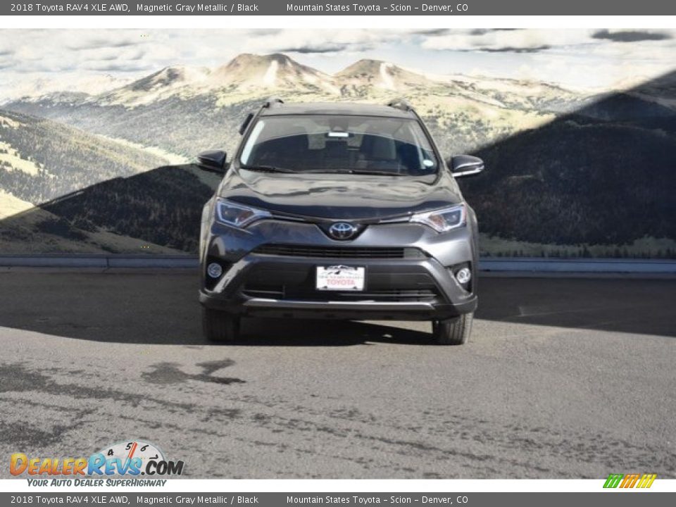 2018 Toyota RAV4 XLE AWD Magnetic Gray Metallic / Black Photo #2