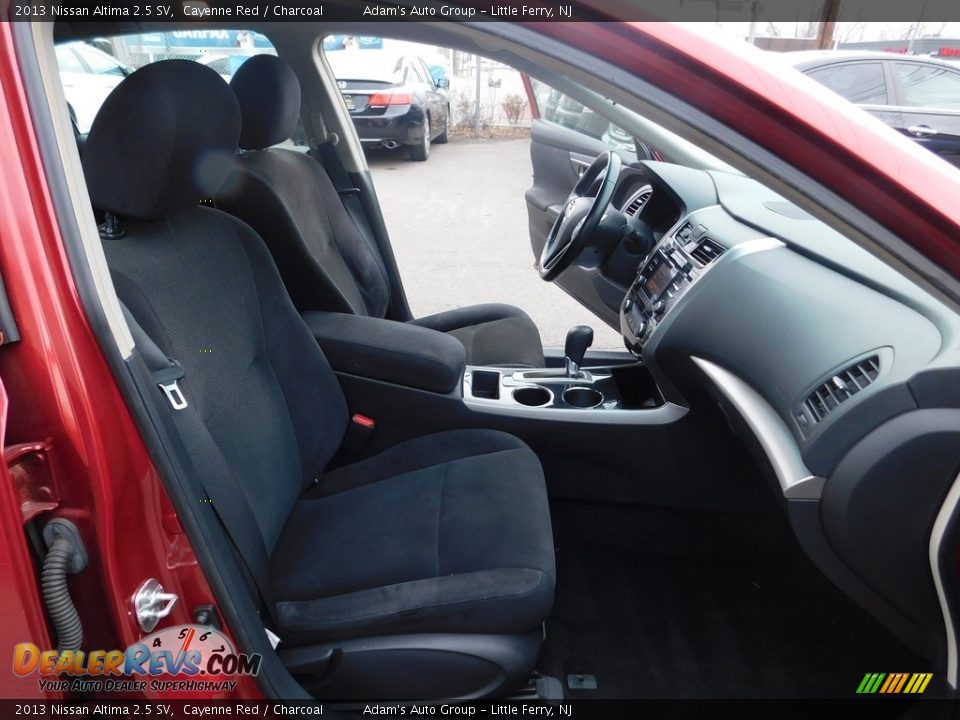 2013 Nissan Altima 2.5 SV Cayenne Red / Charcoal Photo #19