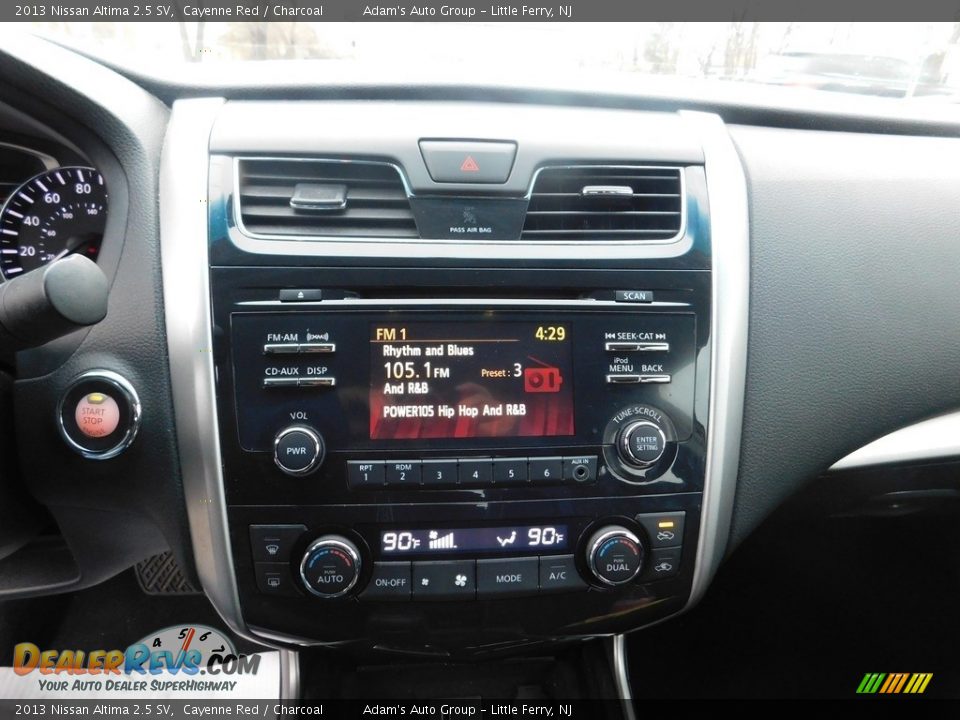 2013 Nissan Altima 2.5 SV Cayenne Red / Charcoal Photo #30