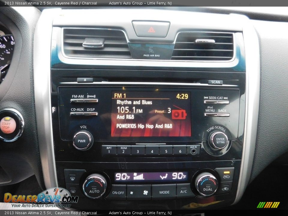 2013 Nissan Altima 2.5 SV Cayenne Red / Charcoal Photo #31