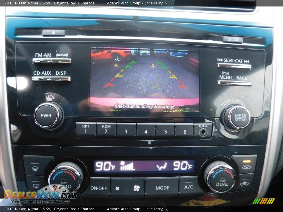 2013 Nissan Altima 2.5 SV Cayenne Red / Charcoal Photo #32