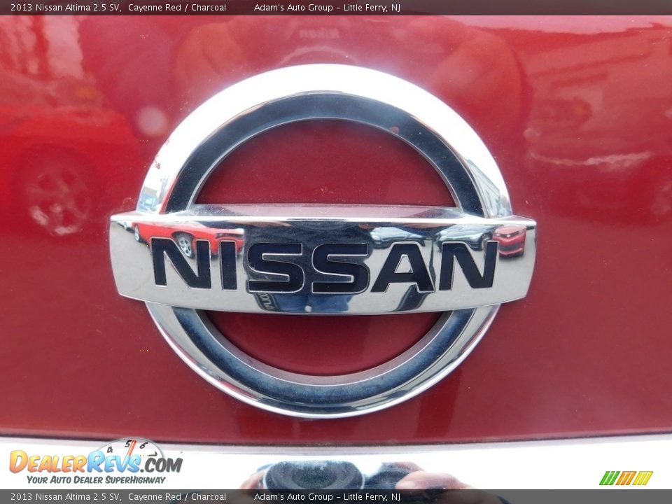 2013 Nissan Altima 2.5 SV Cayenne Red / Charcoal Photo #35