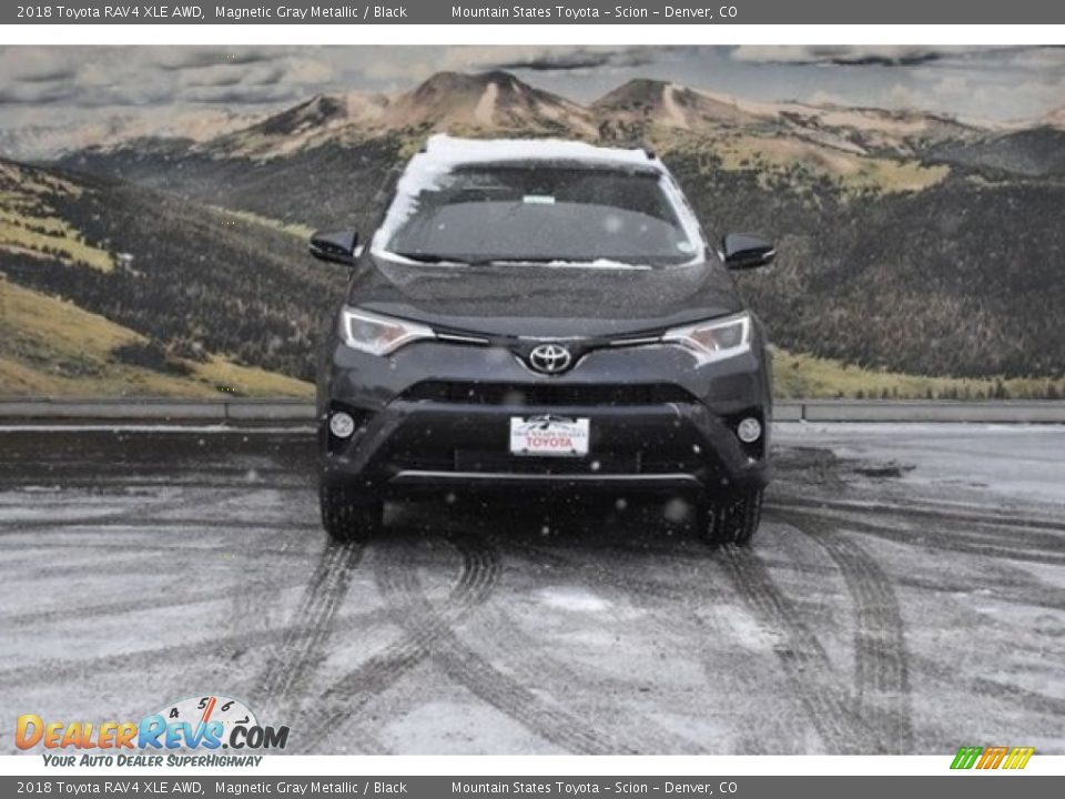2018 Toyota RAV4 XLE AWD Magnetic Gray Metallic / Black Photo #2