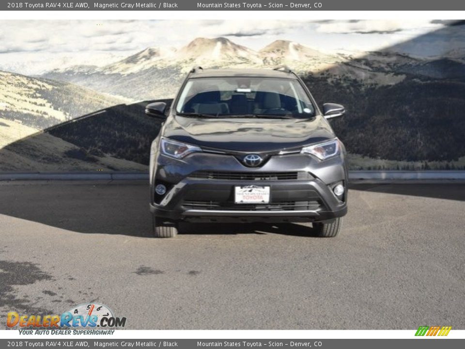 2018 Toyota RAV4 XLE AWD Magnetic Gray Metallic / Black Photo #2