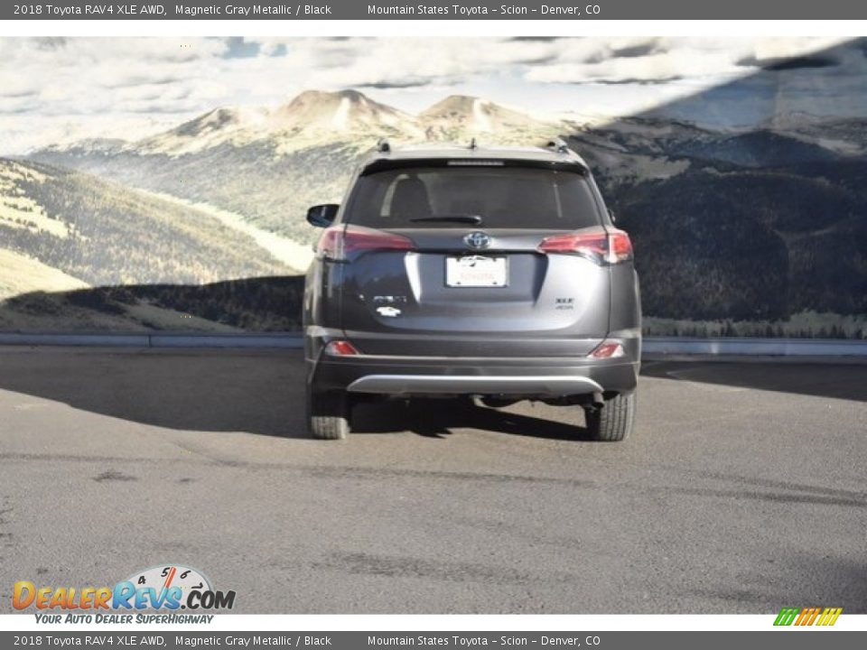 2018 Toyota RAV4 XLE AWD Magnetic Gray Metallic / Black Photo #4