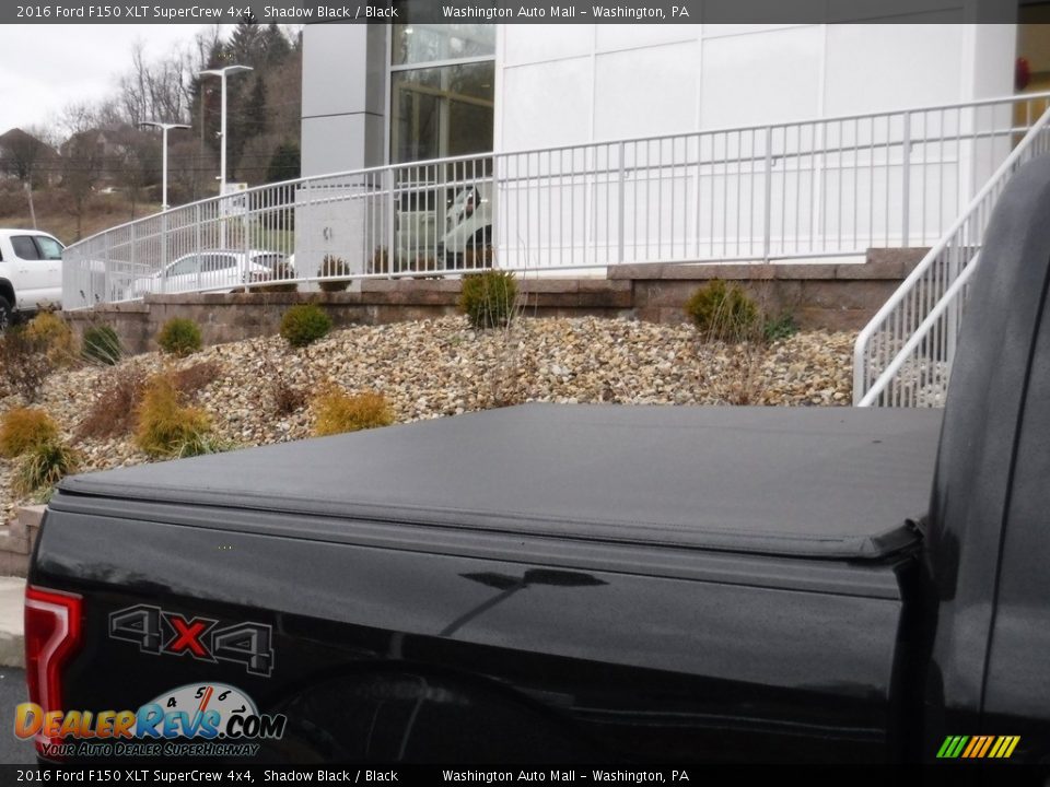 2016 Ford F150 XLT SuperCrew 4x4 Shadow Black / Black Photo #4
