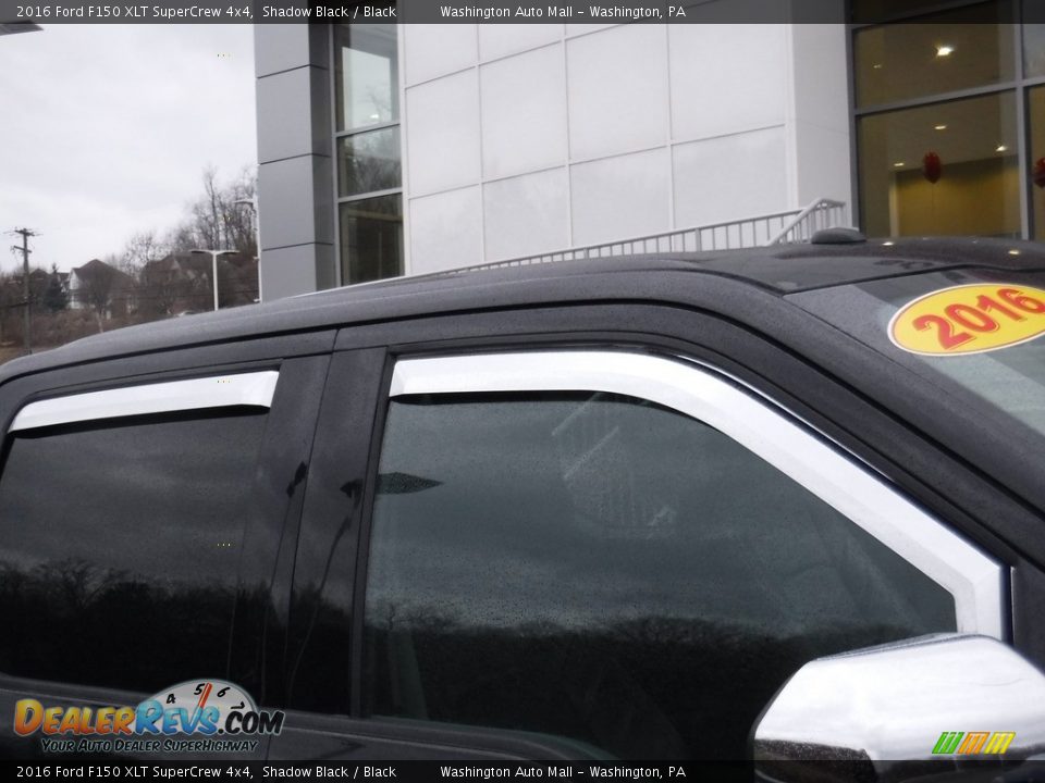 2016 Ford F150 XLT SuperCrew 4x4 Shadow Black / Black Photo #5