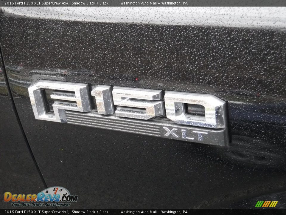2016 Ford F150 XLT SuperCrew 4x4 Shadow Black / Black Photo #6