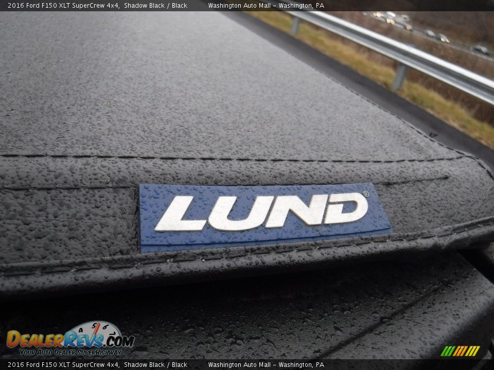 2016 Ford F150 XLT SuperCrew 4x4 Shadow Black / Black Photo #11