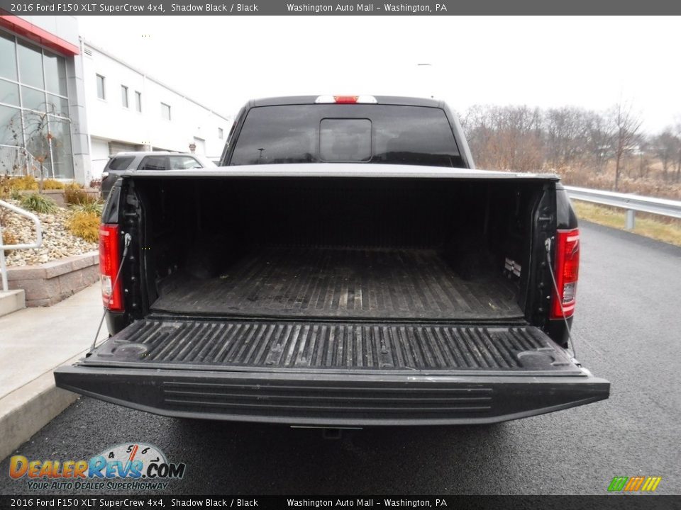 2016 Ford F150 XLT SuperCrew 4x4 Shadow Black / Black Photo #13