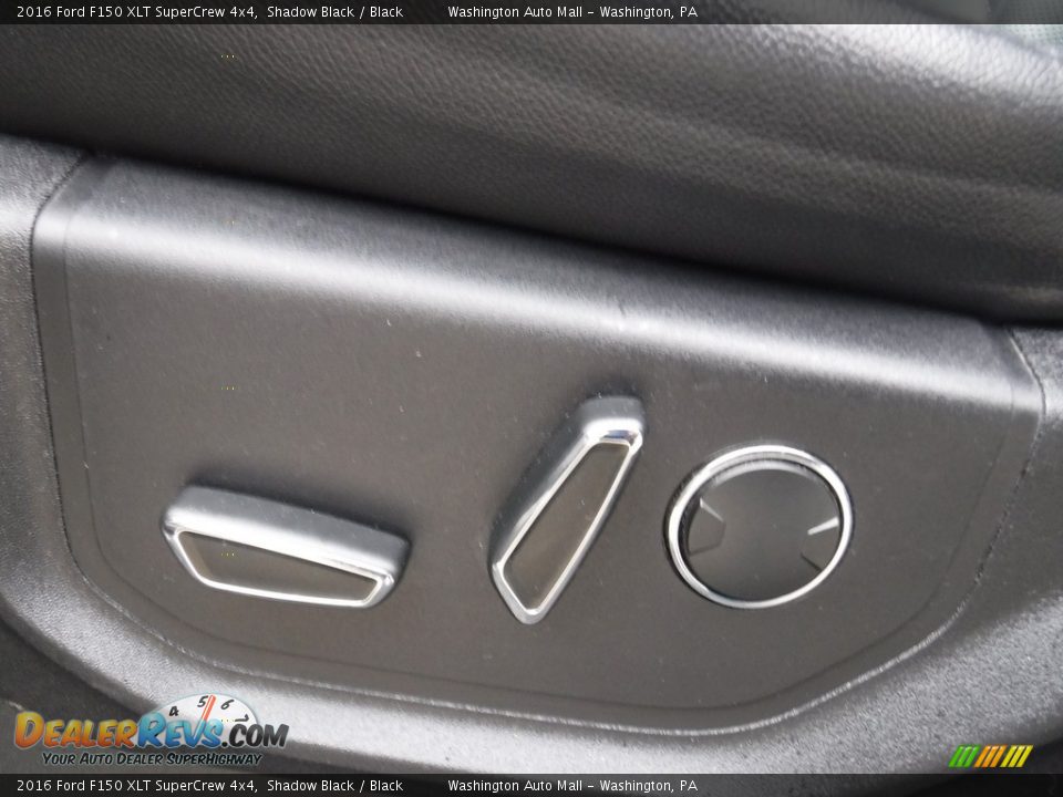2016 Ford F150 XLT SuperCrew 4x4 Shadow Black / Black Photo #18