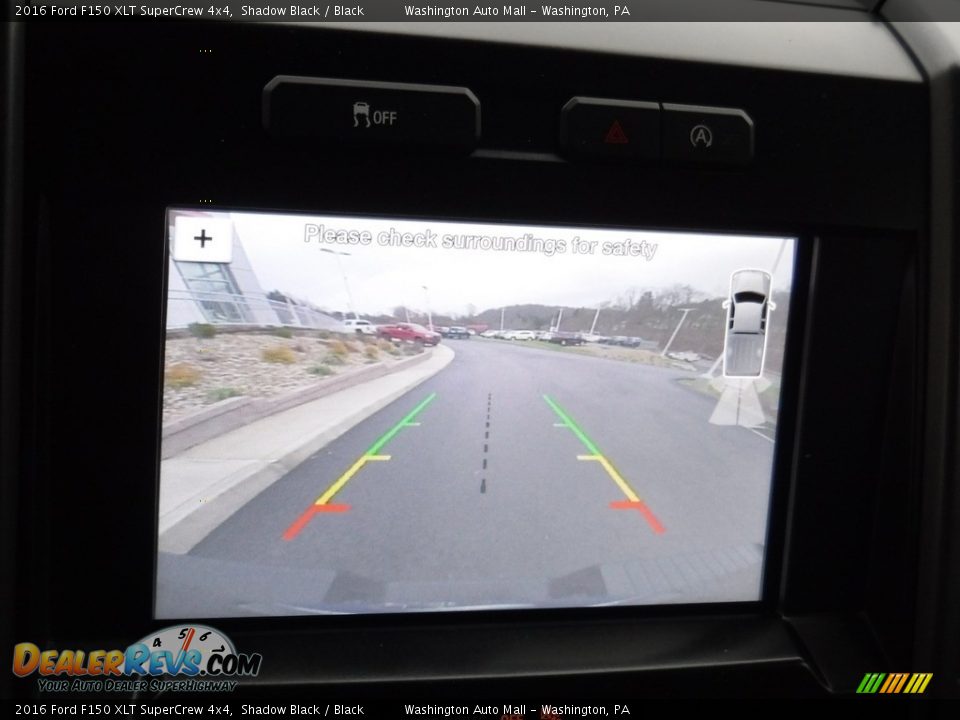 2016 Ford F150 XLT SuperCrew 4x4 Shadow Black / Black Photo #23