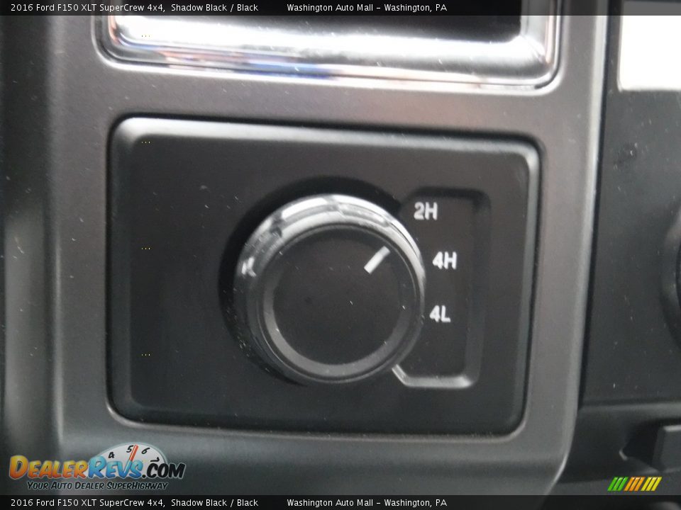 2016 Ford F150 XLT SuperCrew 4x4 Shadow Black / Black Photo #24