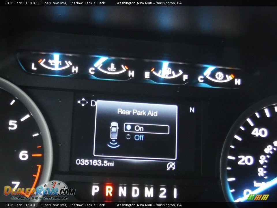 2016 Ford F150 XLT SuperCrew 4x4 Shadow Black / Black Photo #34