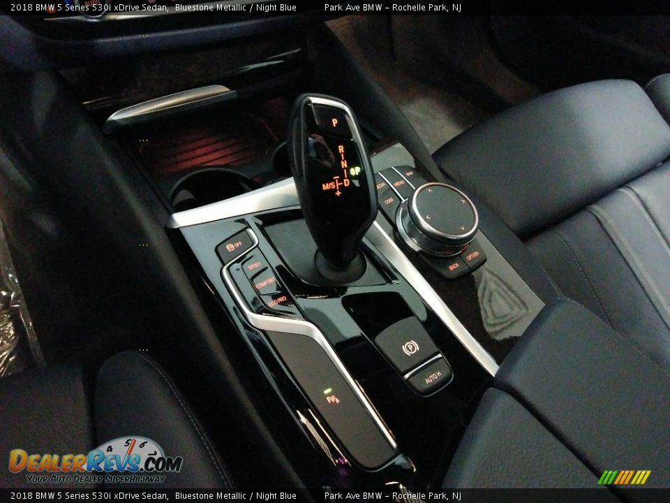 2018 BMW 5 Series 530i xDrive Sedan Bluestone Metallic / Night Blue Photo #24