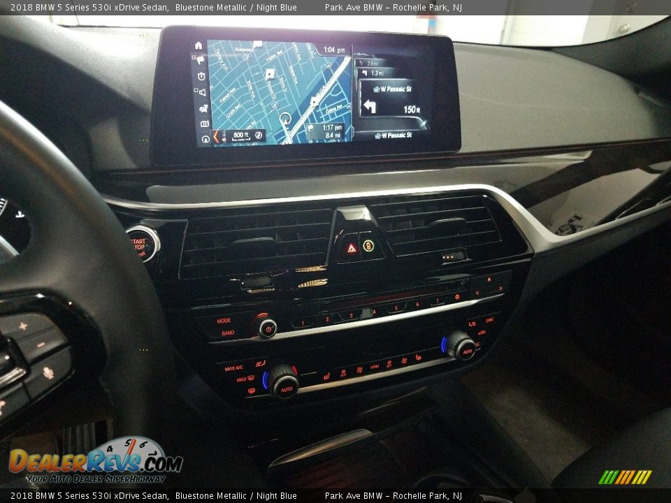 2018 BMW 5 Series 530i xDrive Sedan Bluestone Metallic / Night Blue Photo #25