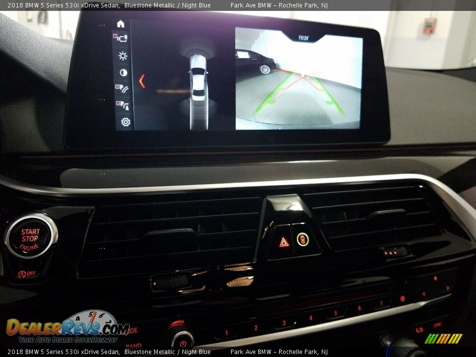 2018 BMW 5 Series 530i xDrive Sedan Bluestone Metallic / Night Blue Photo #27