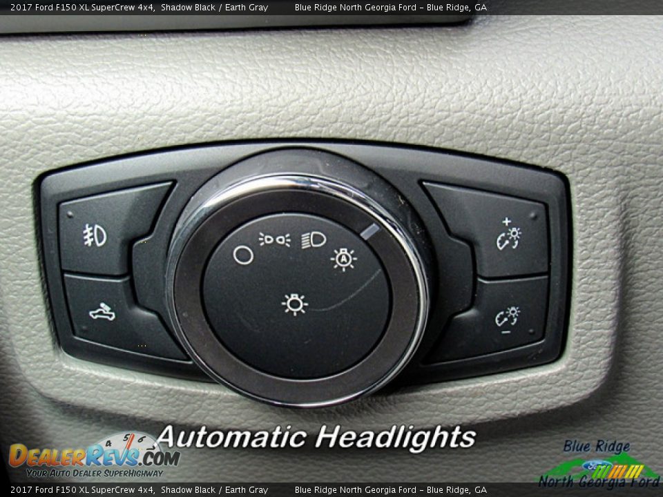 2017 Ford F150 XL SuperCrew 4x4 Shadow Black / Earth Gray Photo #21