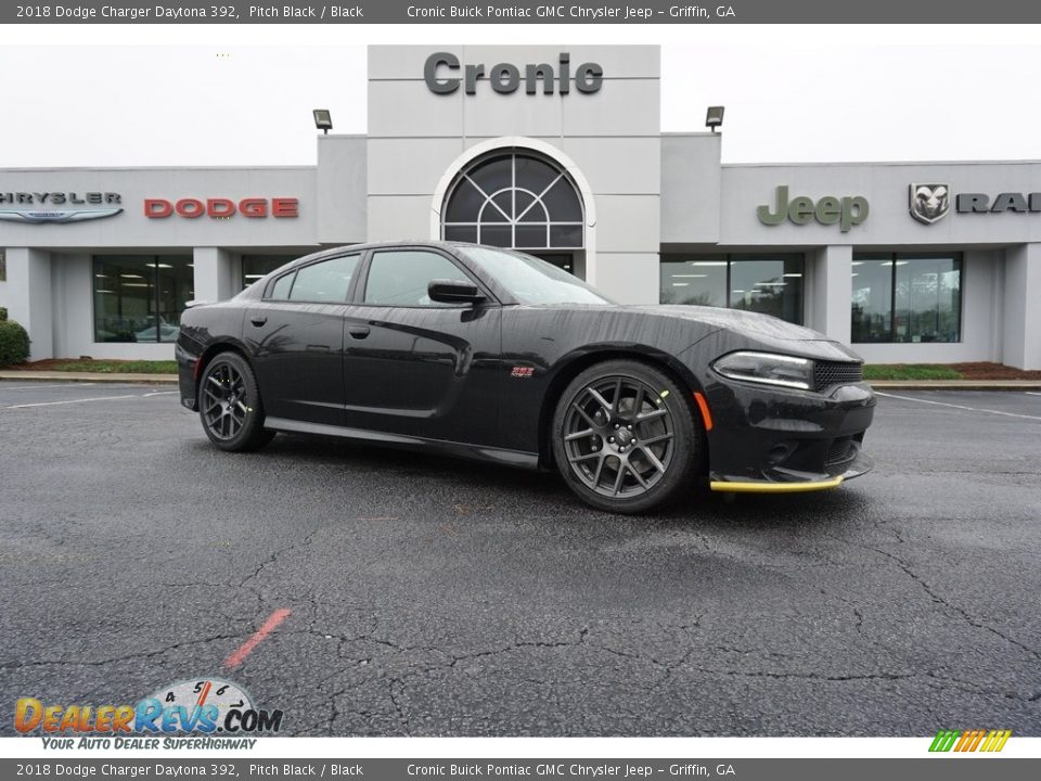 2018 Dodge Charger Daytona 392 Pitch Black / Black Photo #1