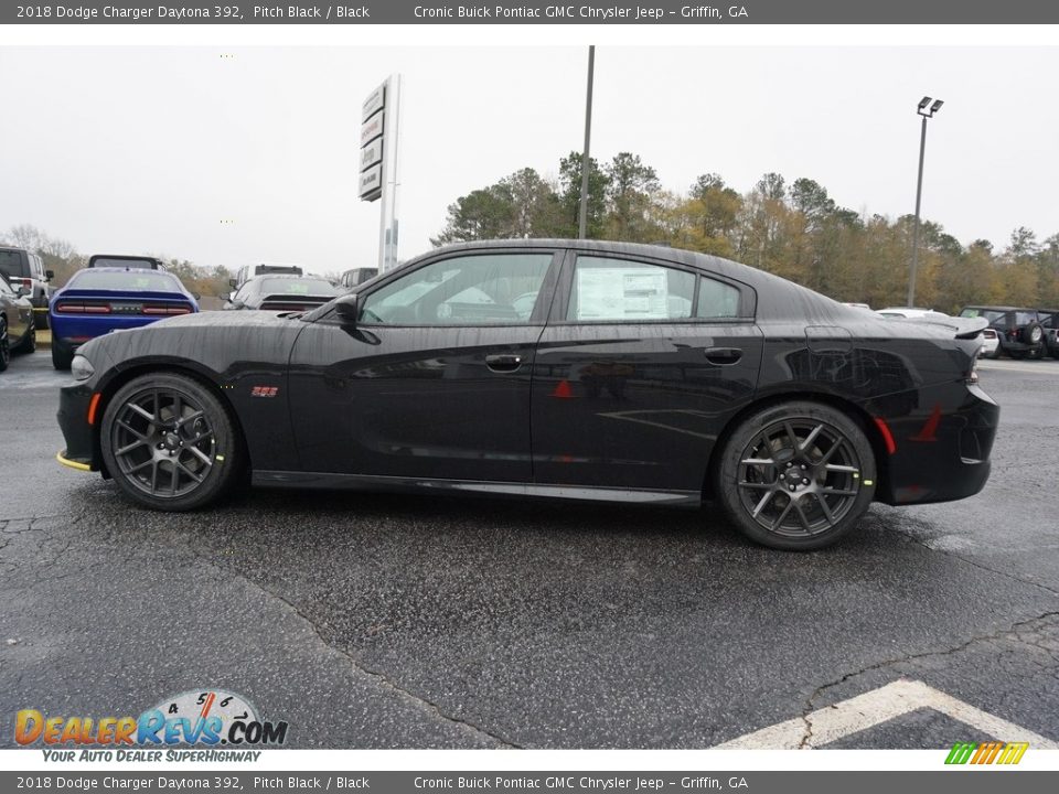 2018 Dodge Charger Daytona 392 Pitch Black / Black Photo #4