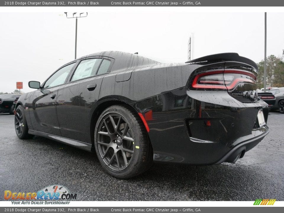 2018 Dodge Charger Daytona 392 Pitch Black / Black Photo #5