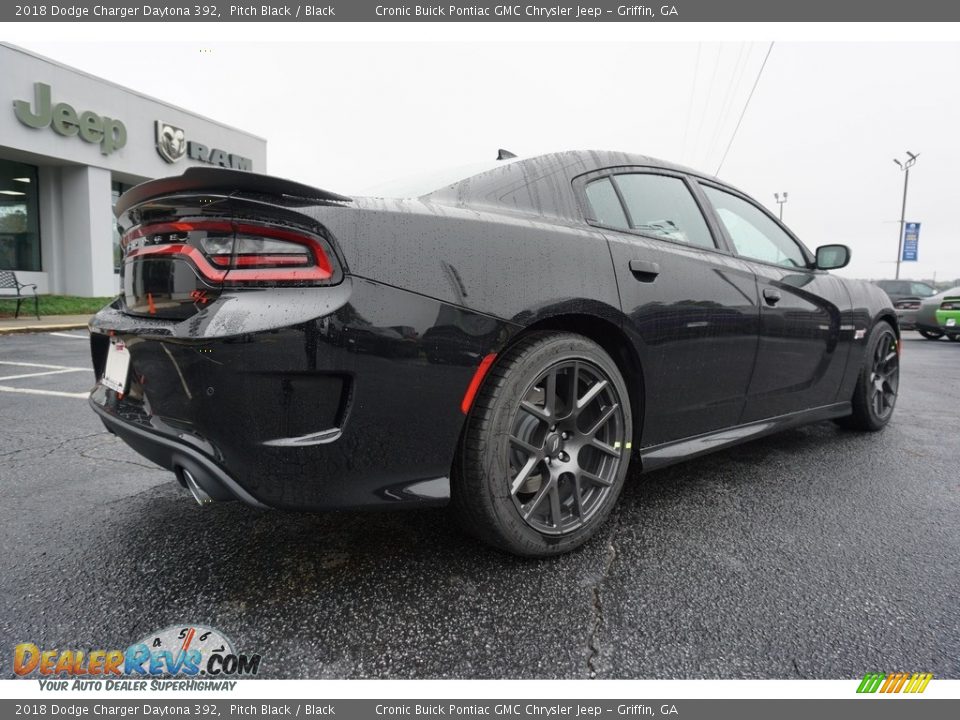 2018 Dodge Charger Daytona 392 Pitch Black / Black Photo #7